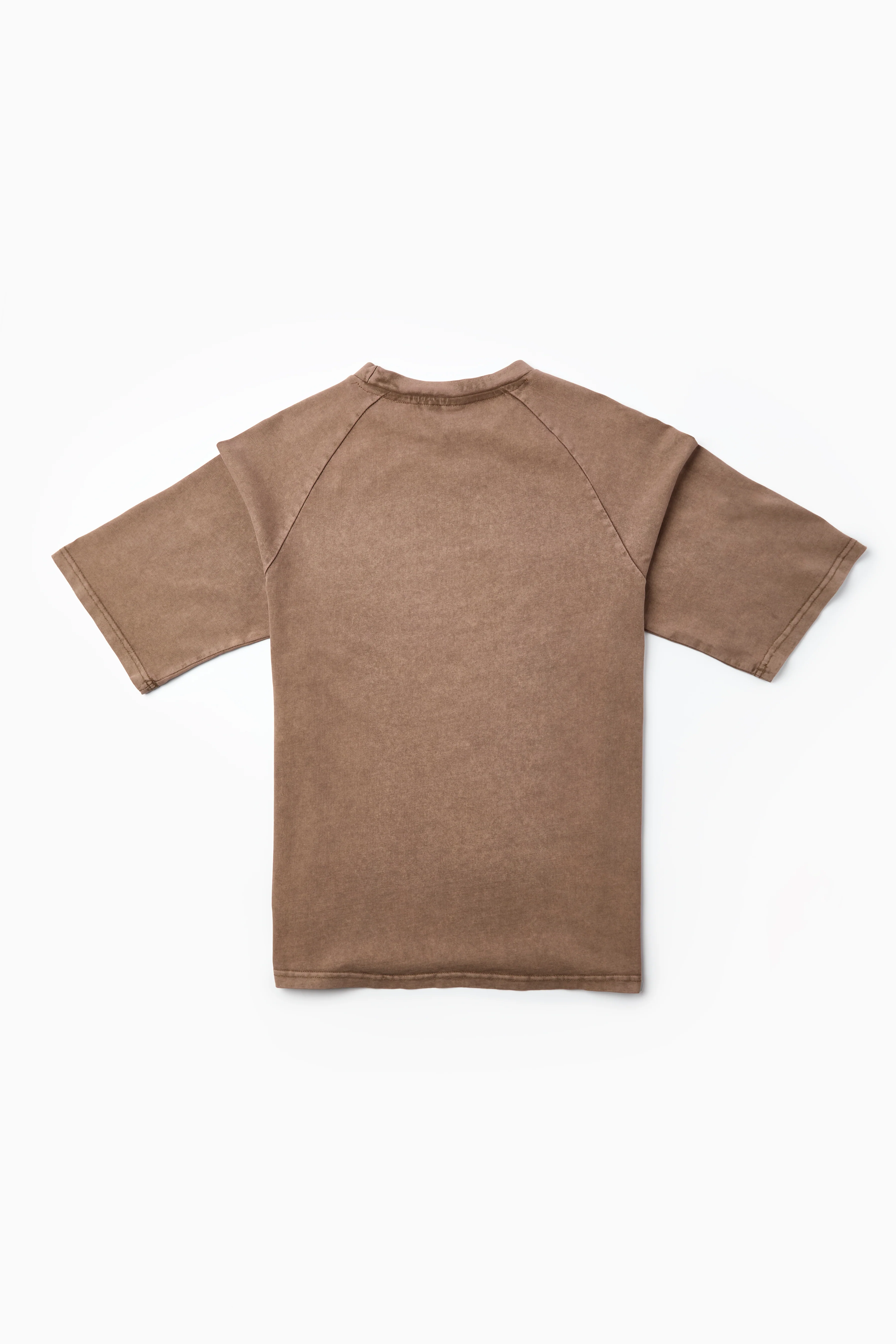 Heavyweight Oversized Couture Dept T-Shirt - Light Brown - Image 5