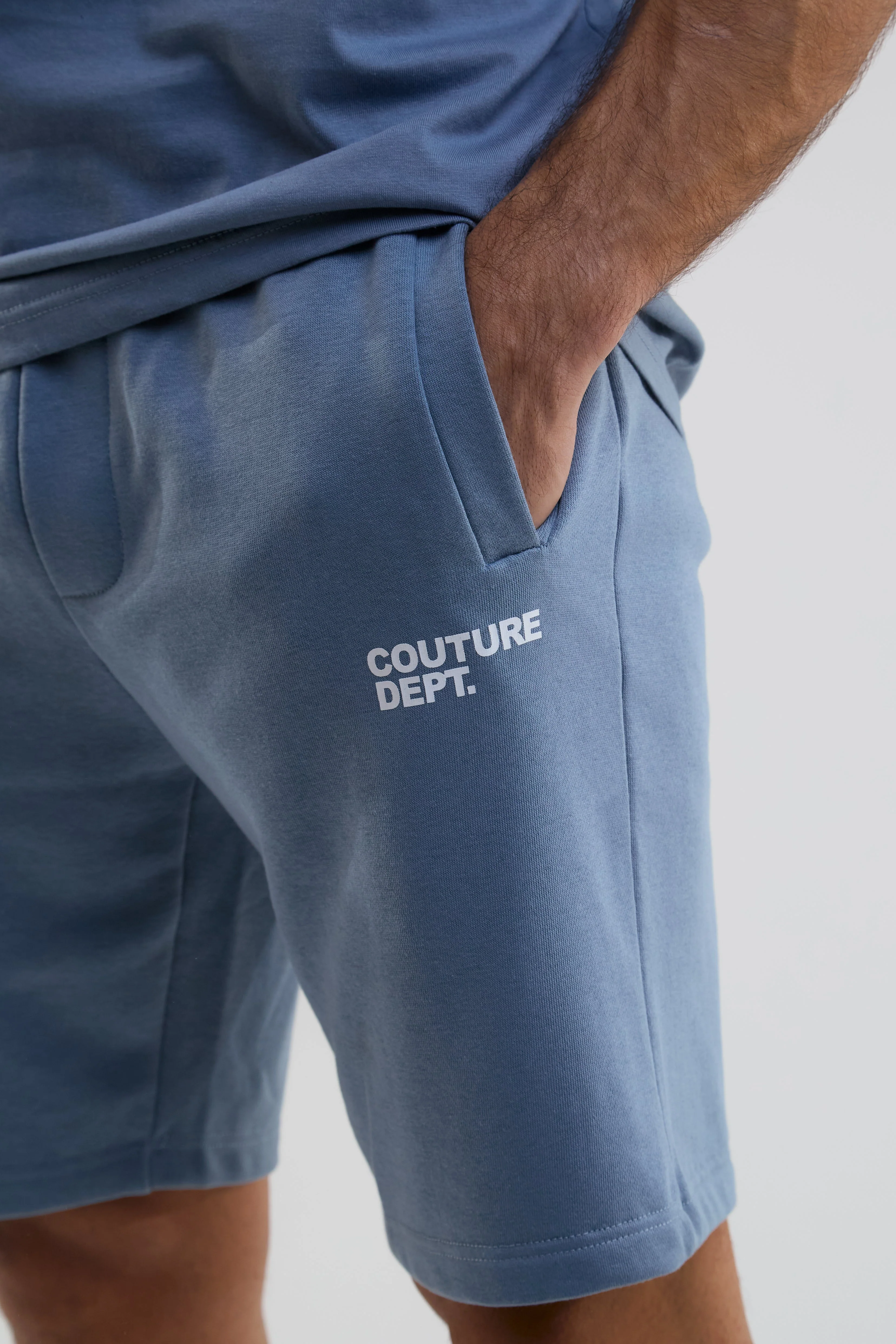 Newton Court Shorts & T-Shirt Set - Blue - Image 3