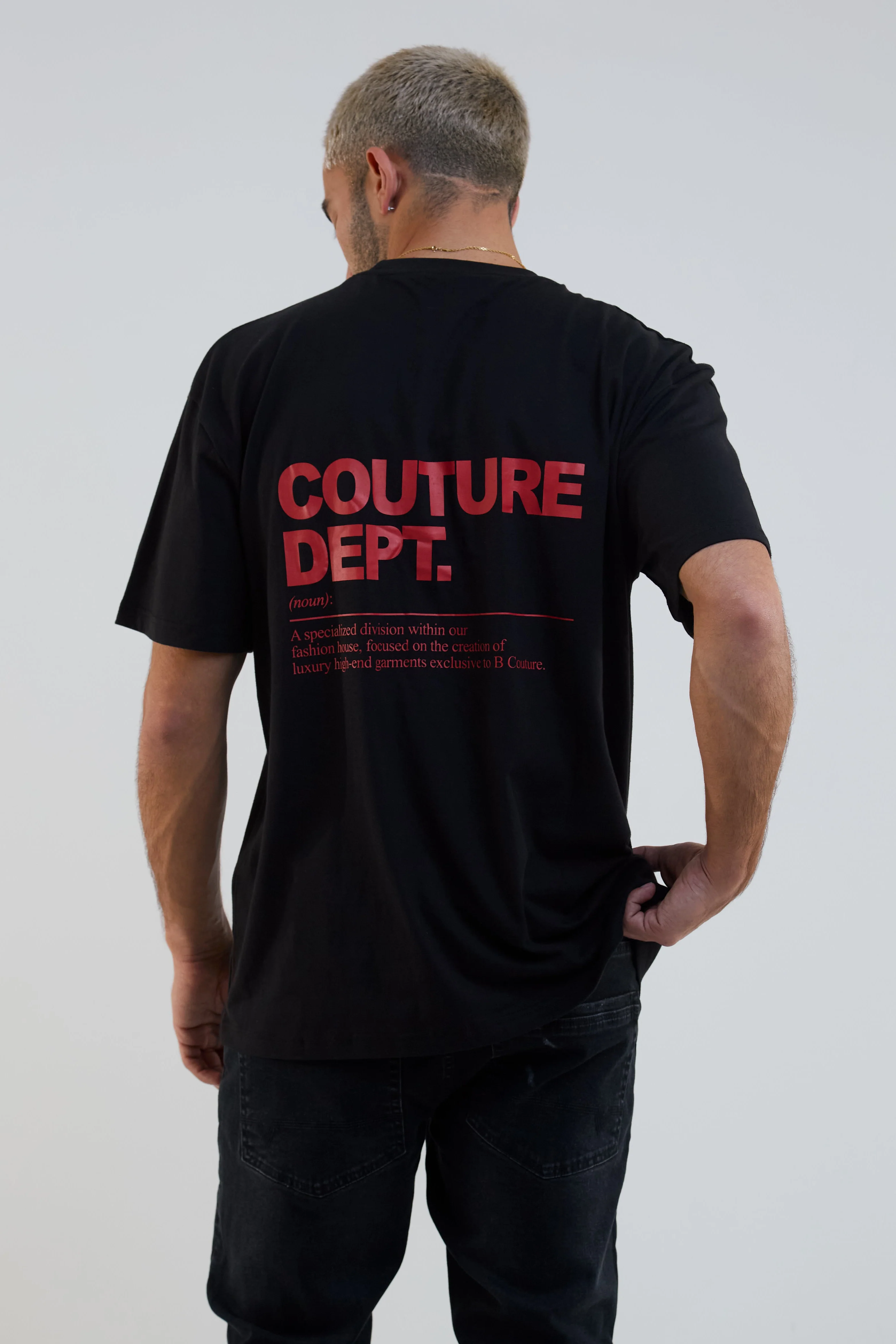 Refine Oversized T-Shirt - Black - Image 3