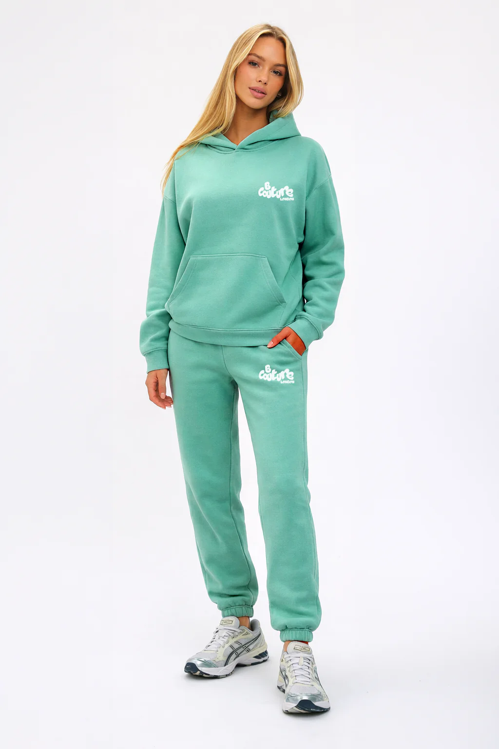 Rendale Fleece Tracksuit - Green - Image 6